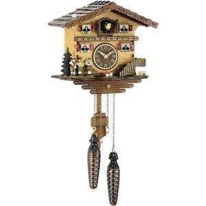 Trenkle - Reloj de Cuco de Cuarzo para casa Suiza TU 458 Q