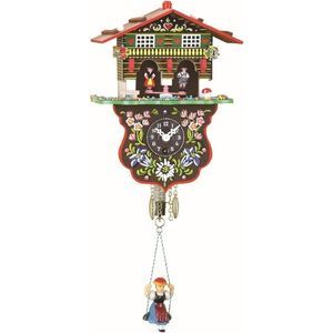 Trenkle Pendulette en Miniature de la Forêt Noire Maison Suisse Maison du Temps TU 808 S