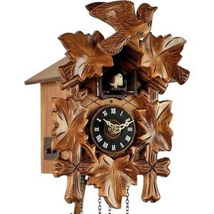Eble 85991000 - Reloj de cuco (madera, funciona con pilas, 22 cm)