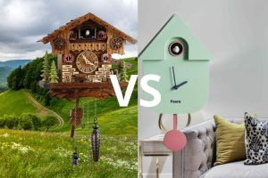 ¿Qué diferencias hay entre un reloj de cuco original de la selva negra y un reloj de cuco moderno?